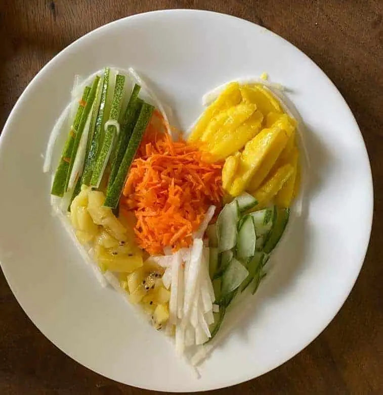Chinese New Year Yu Sheng Prosperity Salad & Ingredients