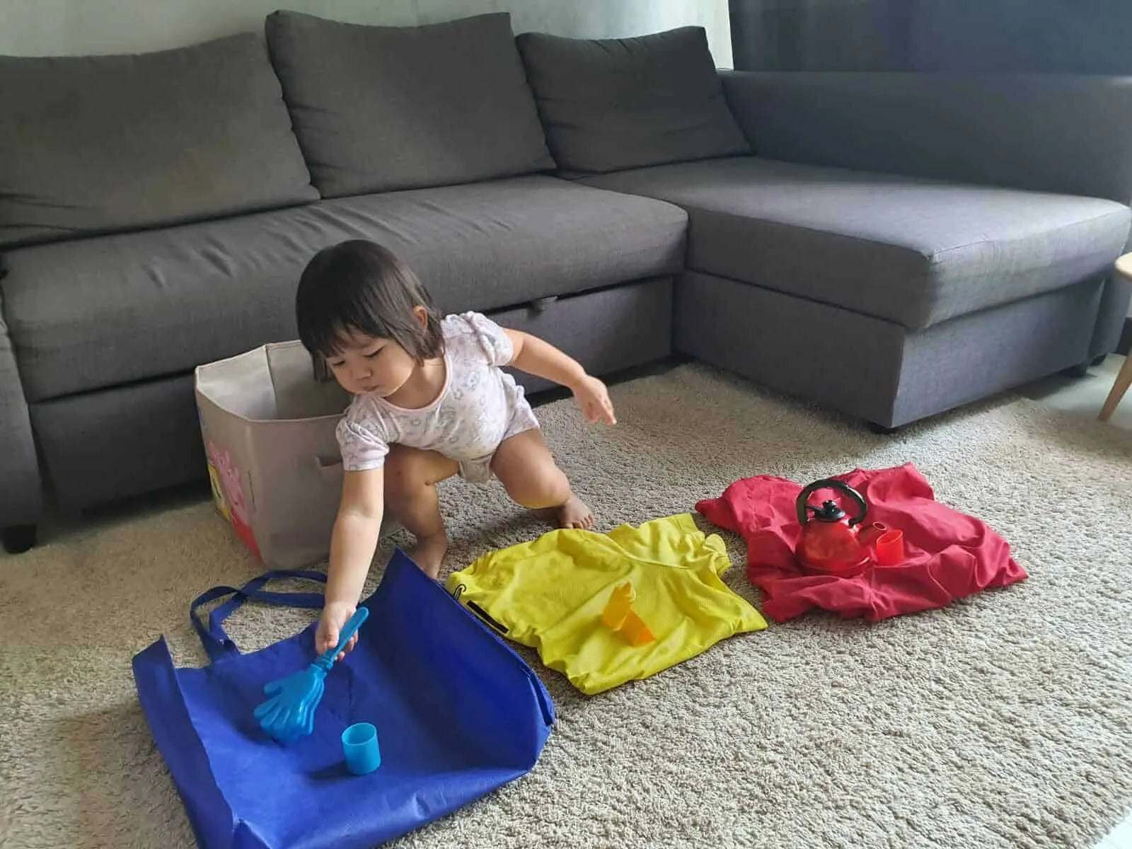 Montessori at Home: Colours Sorting Fun