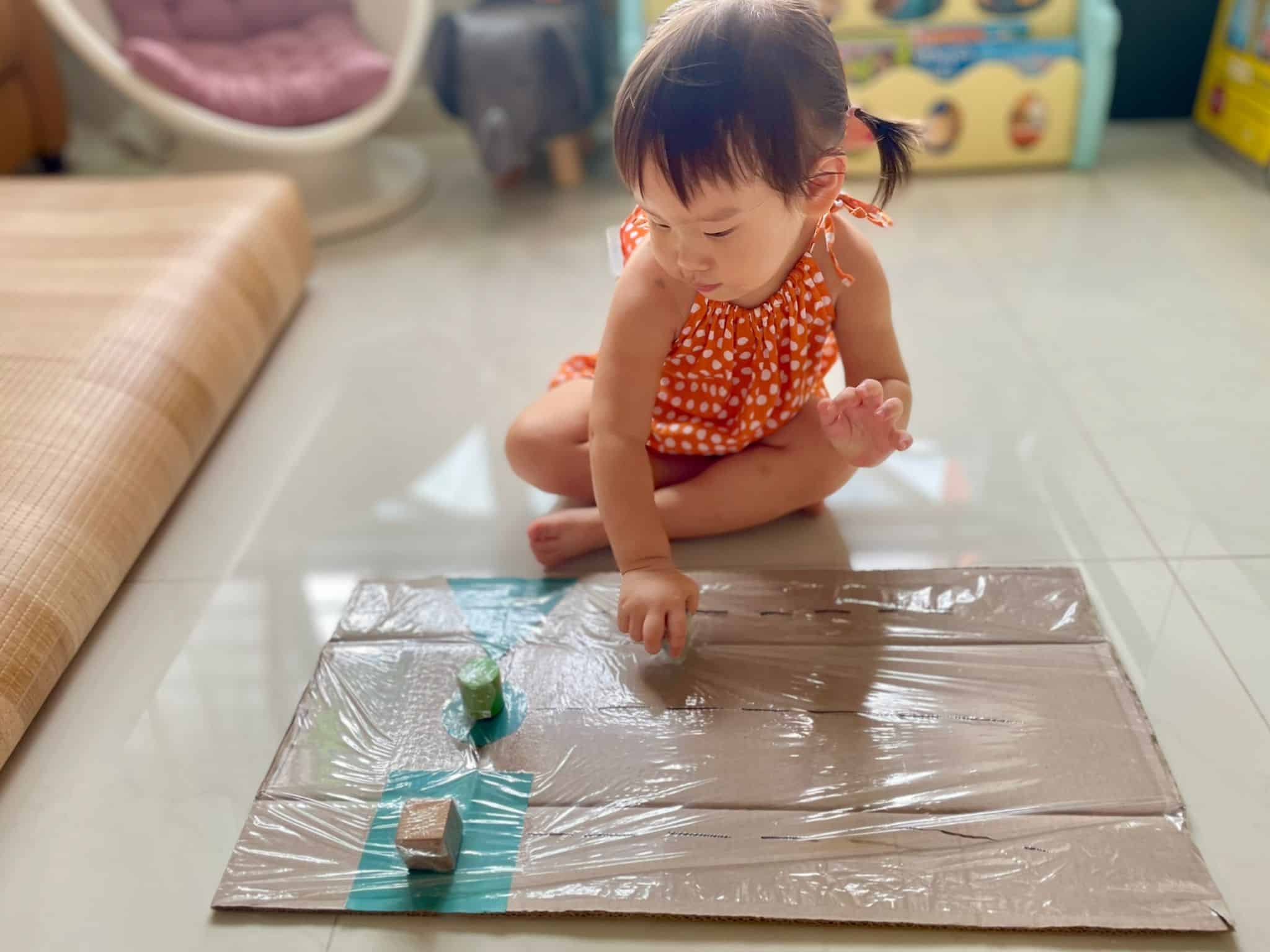 Montessori at Home: DIY Shape Matching Board