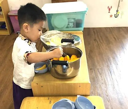 Montessori At Home: Healthy Snacks!