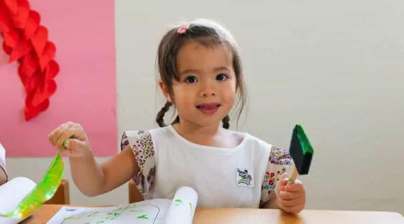 Montessori At Home: Hanging Artwork!