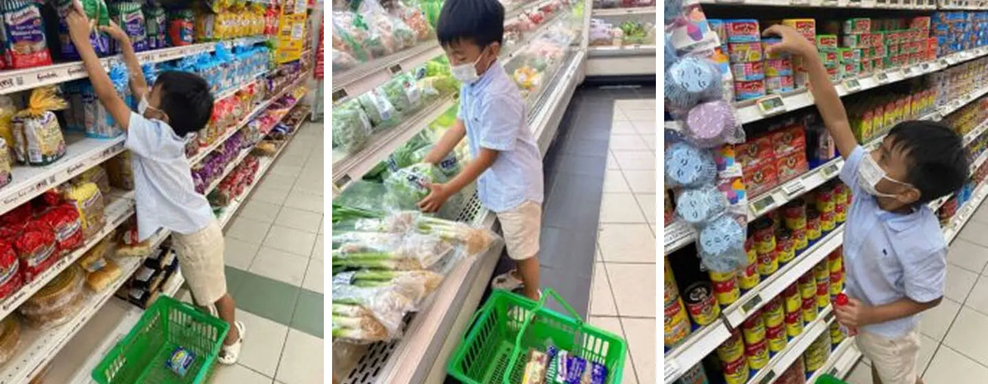 Montessori at Home: Grocery Shopping