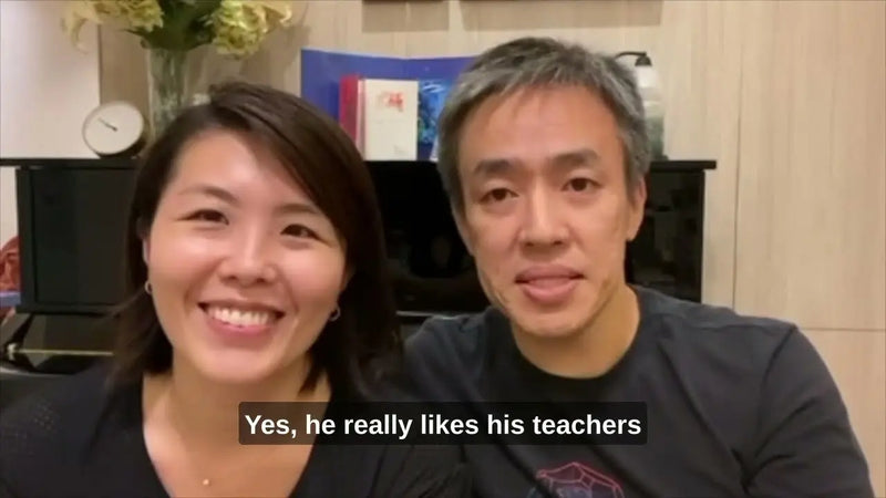 アイザック君のご両親が語る、自信をつけて中国語学習に意欲を燃やす彼の姿とは！